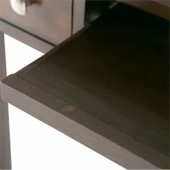 Best Pirce 🥰 Simpli Home Avalon Home Office Desk In Tobacco Brown ⭐ -Cheap Executive Store 1377555 5 L