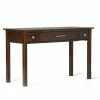 Best Pirce 🥰 Simpli Home Avalon Home Office Desk In Tobacco Brown ⭐