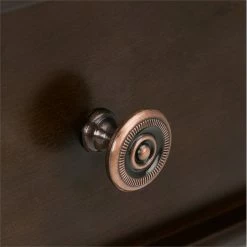 Cheapest ✨ Simpli Home Carlton Wood Transitional 42" Home Office Desk In Brown 😍 -Cheap Executive Store 1377556 4 L