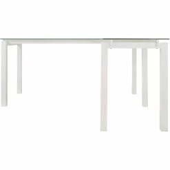 Discount 👍 Bowery Hill Signature Design By L Shaped Desk In White 🌟 -Cheap Executive Store 1461413 1461417 L