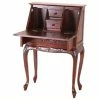 Best Pirce 🔥 Pemberly Row Small Secretary Desk In Dual Walnut 🛒