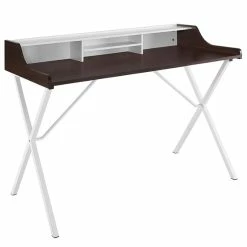 New ๐ Modway Bin Writing Desk In Cherry ๐ฅ