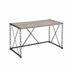 Top 10 ✔️ ACME Furniture Jodie Writing Desk In Rustic Oak And Antique Black 🤩