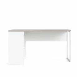 Best Sale π₯° Tvilum Wayland 2 Drawer L Desk In White And Truffle π 15 Best Sale π₯° Tvilum Wayland 2 Drawer L Desk In White And Truffle π -Cheap Executive Store 1520169 6 L