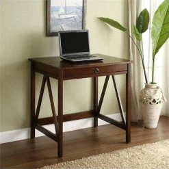 Buy 🎁 Bowery Hill Writing Desk In Antique Tobacco 👏