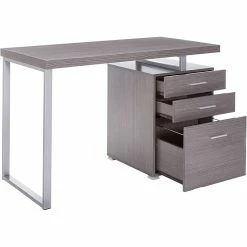 New 🔥 Atlin Designs 48" Adjustable Home Office Desk In Gray 🌟 -Cheap Executive Store 1573844 1573850 L