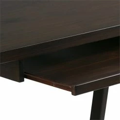Best Pirce ❤️ Simpli Home Sawhorse Computer Desk In Dark Chestnut Brown 💯 -Cheap Executive Store 1582317 4 L