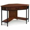 Best reviews of 😍 Leick Furniture Leick Ironcraft Corner Computer Desk In Mission Oak ✨