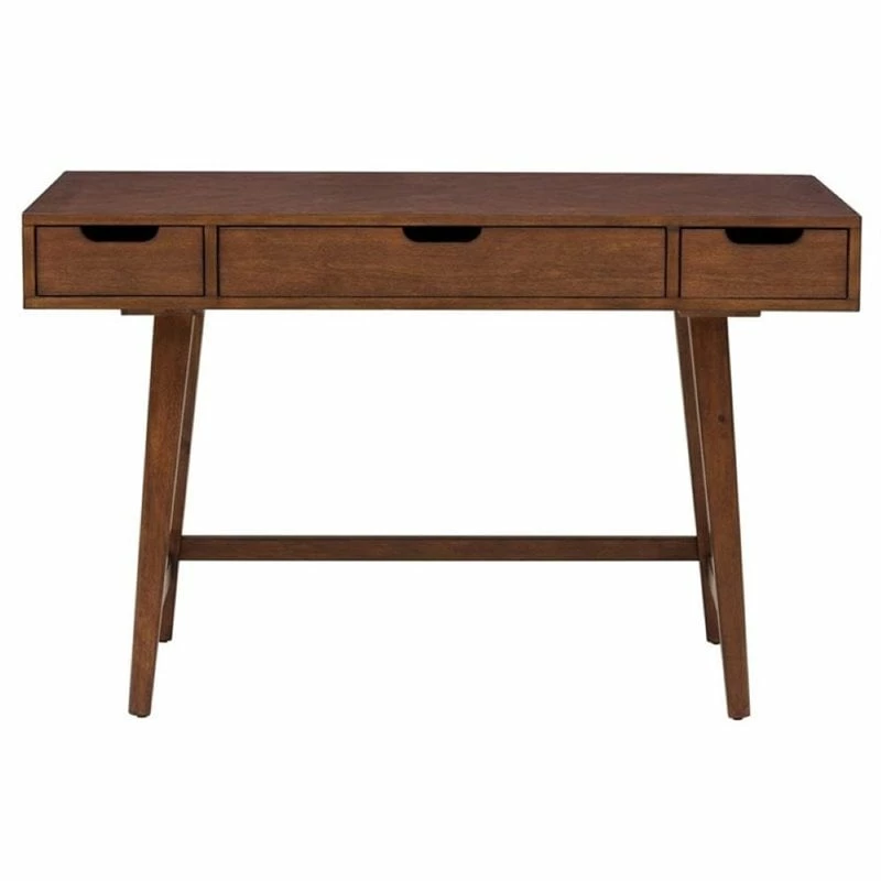 Best deal π Pemberly Row Mid-Century Writing Desk In Light Walnut 𧨠4 Best deal π Pemberly Row Mid-Century Writing Desk In Light Walnut 𧨠- Image 4
