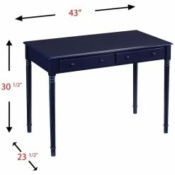 Best Pirce π Southern Enterprises SEI Furniture Janice Farmhouse 2 Drawer Writing Desk In Navy βοΈ 26 Best Pirce π Southern Enterprises SEI Furniture Janice Farmhouse 2 Drawer Writing Desk In Navy βοΈ -Cheap Executive Store 1648029 21 L