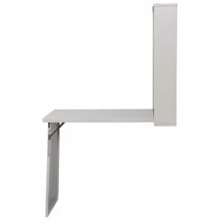 Cheapest ❤️ Southern Enterprises SEI Furniture Fold Out Wall Mount Floating Desk In Gray 🛒 -Cheap Executive Store 1648032 17 L