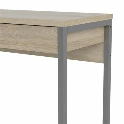 Best Pirce ❤️ Tvilum Walker 2 Drawer Writing Desk In Oak Structure 👏 -Cheap Executive Store 1655694 4 L