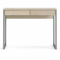 Best Pirce ❤️ Tvilum Walker 2 Drawer Writing Desk In Oak Structure 👏 -Cheap Executive Store 1655694 7 L