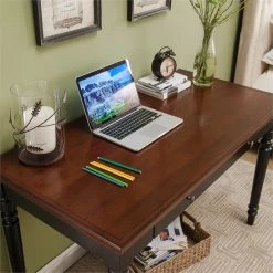 Best deal π₯° Leick Furniture Leick Home Office Farmhouse Writing Desk Drawer In Blac And Russet π 9 Best deal π₯° Leick Furniture Leick Home Office Farmhouse Writing Desk Drawer In Blac And Russet π -Cheap Executive Store 1670735 2 L