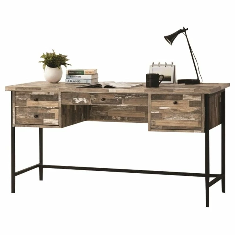 Wholesale ๐ Pemberly Row Writing Desk In Salvaged Cabin And Black โญ 1 Wholesale ๐ Pemberly Row Writing Desk In Salvaged Cabin And Black โญ