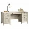 Coupon 🧨 Pemberly Row 30" Executive Desk In Chalked Chestnut 🔥