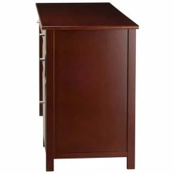 Top 10 🥰 Scranton & Co Office Writing Desk In Walnut 💯 -Cheap Executive Store 1786835 5 L
