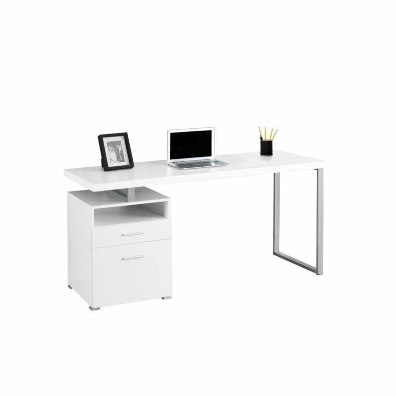 Best deal π Scranton & Co 60" Metal Computer Desk In White π 1 Best deal π Scranton & Co 60" Metal Computer Desk In White π