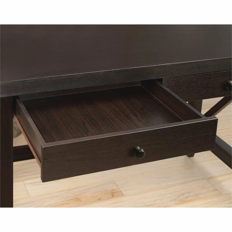 Promo 🥰 Bowery Hill Writing Desk In Cappuccino 🛒 2 Promo 🥰 Bowery Hill Writing Desk In Cappuccino 🛒 - Image 2