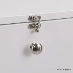 Best Sale 💯 Scranton & Co Wall Mount Folding Floating Desk In White 🛒 -Cheap Executive Store 1825699 22 L