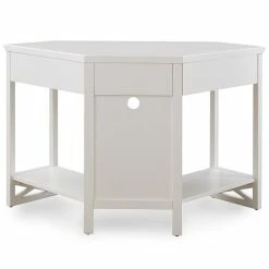 Brand new ❤️ Leick Furniture Leick Corner Computer Desk In White 🥰 -Cheap Executive Store 1845332 2 L
