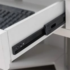 Brand new ❤️ Leick Furniture Leick Corner Computer Desk In White 🥰 -Cheap Executive Store 1845332 4 L