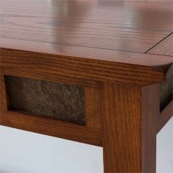New 🎉 Leick Furniture Leick Riley Holliday Computer Desk In Rustic Autumn ⌛ -Cheap Executive Store 1845335 17 L