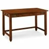 New 🎉 Leick Furniture Leick Riley Holliday Computer Desk In Rustic Autumn ⌛