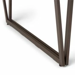 New 🔔 Simpli Home Ryder 66" W SOLID WOOD Modern Writing Office Desk In Natural Aged Brown ✔️ -Cheap Executive Store 1855950 5 L