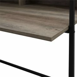 Hot Sale 🛒 Walker Edison 3PC Home Office Wood Desk Set In Gray Wash 💯 -Cheap Executive Store 1923508 12 L