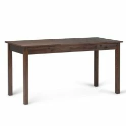 Deals 👏 Simpli Home Monroe Computer Desk In Distressed Charcoal Brown 🔥