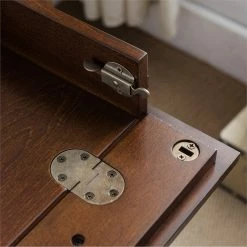 Budget 👏 Leick Furniture Leick Home Stratus Computer Desk In Heartwood Cherry 😀 -Cheap Executive Store 1937204 18 L