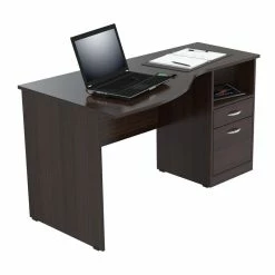 Wholesale ✨ Inval America Espresso Curved Top Writing Desk 😍
