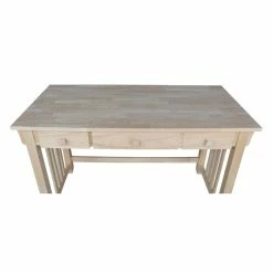 Promo 😍 International Concepts Mission Computer Desk ❤️ -Cheap Executive Store 1955329 13 L