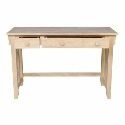 Promo 😍 International Concepts Mission Computer Desk ❤️ -Cheap Executive Store 1955329 4 L