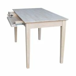 Flash Sale 👍 International Concepts Computer Desk With Flip Down Drawer ✨ -Cheap Executive Store 1955333 7 L