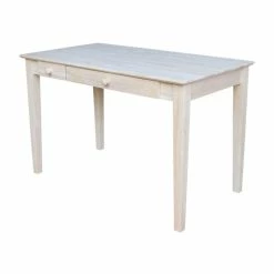 Flash Sale 👍 International Concepts Computer Desk With Flip Down Drawer ✨