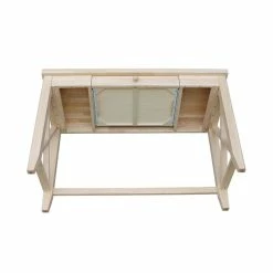 Brand new 😉 International Concepts Hampton Desk Unfinished 🤩 -Cheap Executive Store 1955335 8 L