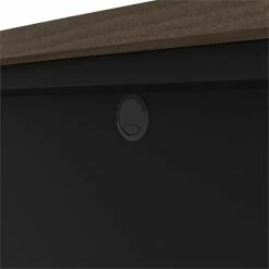 Buy 🔥 Bestar Connexion Bowfront Writing Desk In Antigua And Black 🎉 -Cheap Executive Store 1962790 4 L