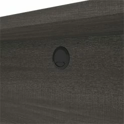 New ✔️ Bestar Prestige Plus Executive Writing Desk In Bark Gray And Slate ✨ -Cheap Executive Store 1962808 4 L