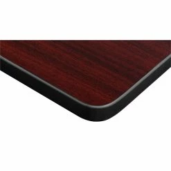 Budget ⭐ Regency Esteem 42 In. Height Adjustable Power Desk- Mahogany/Black 💯 -Cheap Executive Store 1966254 2 L