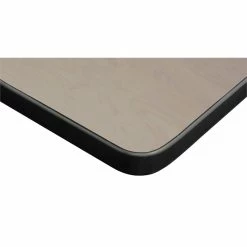 Brand new 🔥 Regency Esteem 42 In. Height Adjustable Power Desk- Maple/Black ❤️ -Cheap Executive Store 1966495 4 L