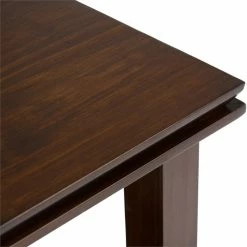 Budget 🎉 Simpli Home Artisan Solid Wood Transitional 50 " Desk In Russet Brown 🛒 -Cheap Executive Store 1968896 3 L