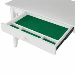 Discount 👏 AFI Mission Writing Desk In White 👏 -Cheap Executive Store 1973076 4 L