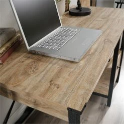 Promo 😍 Sauder Steel River Engineered Wood And Metal Computer Desk In Milled Mesquite 🌟 -Cheap Executive Store 2012400 7 L