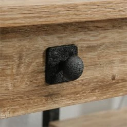 Promo 😍 Sauder Steel River Engineered Wood And Metal Computer Desk In Milled Mesquite 🌟 -Cheap Executive Store 2012400 9 L