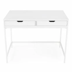 Buy 🧨 Butler Specialty Company Butler Specialty Belka Desk With Drawers In White 😀 -Cheap Executive Store 2014377 6 L
