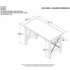 Deals π₯ Allora 1 Drawer 48" Solid Wood Writing Desk In Walnut π 7 Deals π₯ Allora 1 Drawer 48" Solid Wood Writing Desk In Walnut π -Cheap Executive Store 2109127 3 L