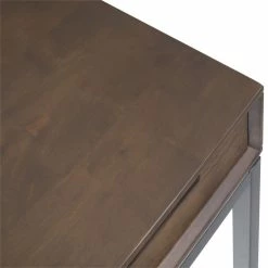 Brand new ❤️ Allora 60" Wooden Computer Desk In Walnut 🥰 -Cheap Executive Store 2110028 5 L