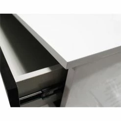 Discount ⭐ Best Master Furniture Best Master Juneau Modern 2-Drawer Engineered Wood Computer Desk In Gold 🥰 -Cheap Executive Store 2115822 3 L